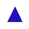 imagen de Triangulo  Azul